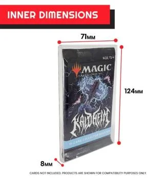 PET Cases 10-Pack for Booster Packs (foldable)