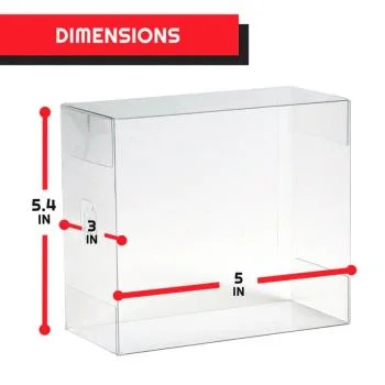 PET case 5-pack for booster boxes (foldable)