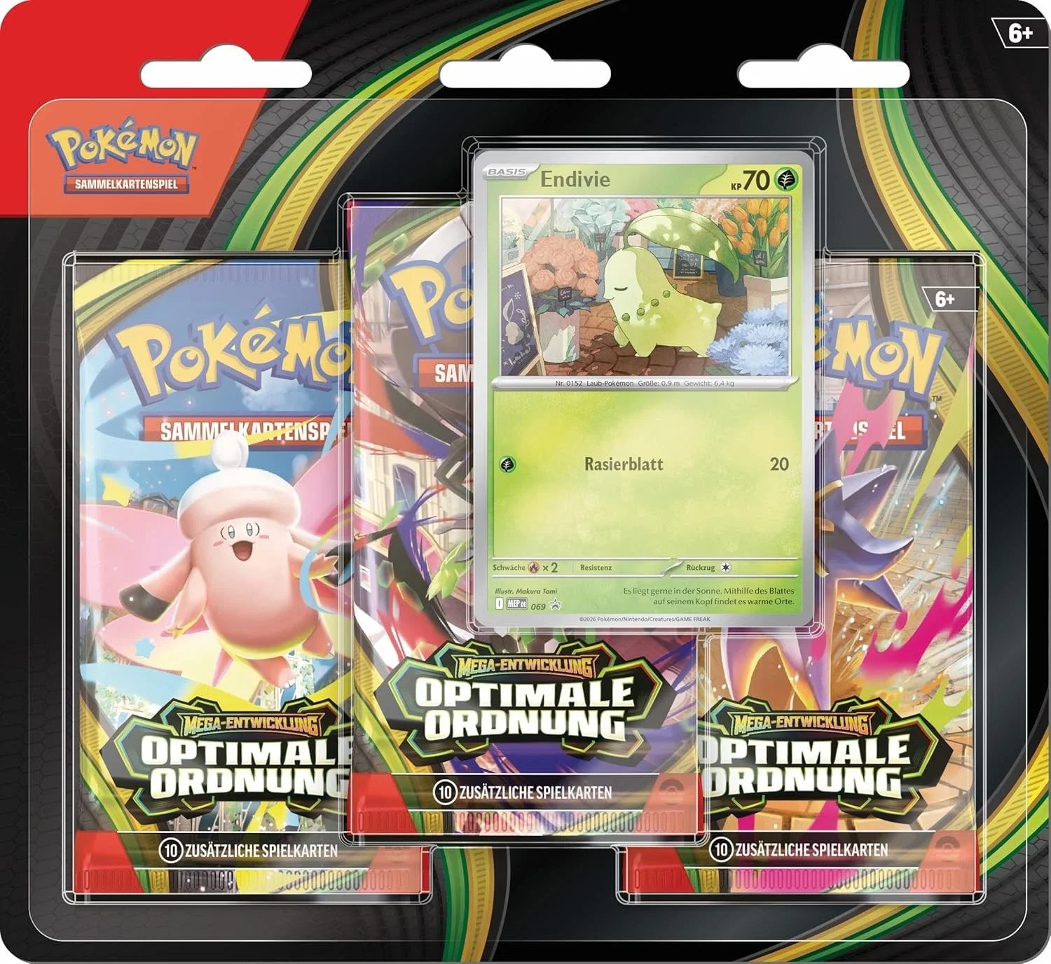 Pokemon 3er Blister Optimale Ordnung