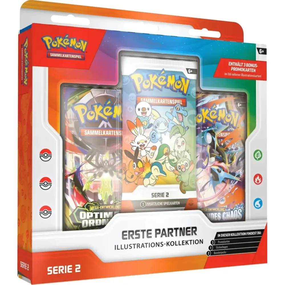 Pokemon First Partner Collektion DE. Series 2