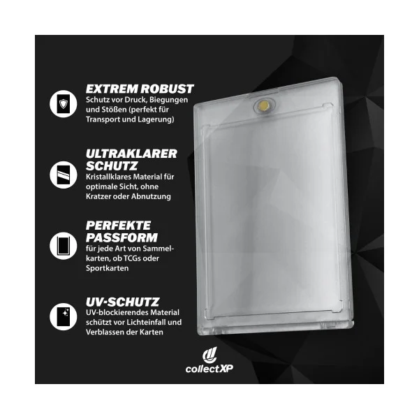CollectXP Premium Magnetic Card Holder ( 35 pt. )